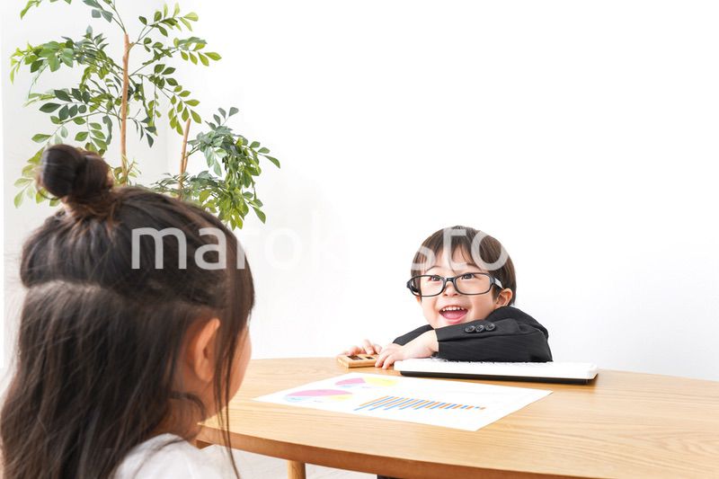 会議をするビジネスパーソン