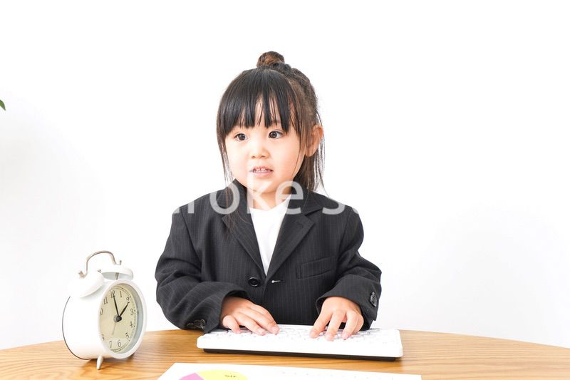 仕事をするビジネスウーマン