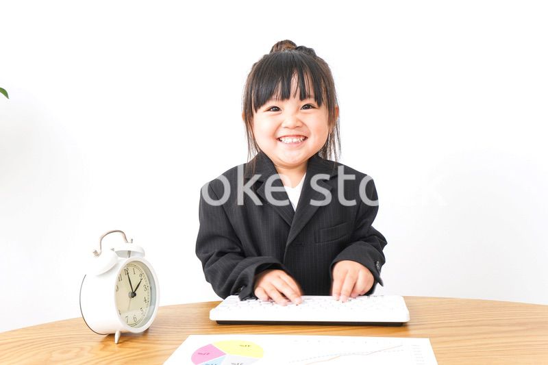 仕事をするビジネスウーマン