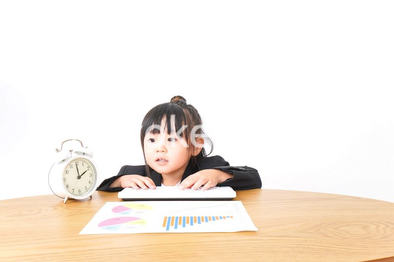 仕事をするビジネスウーマン