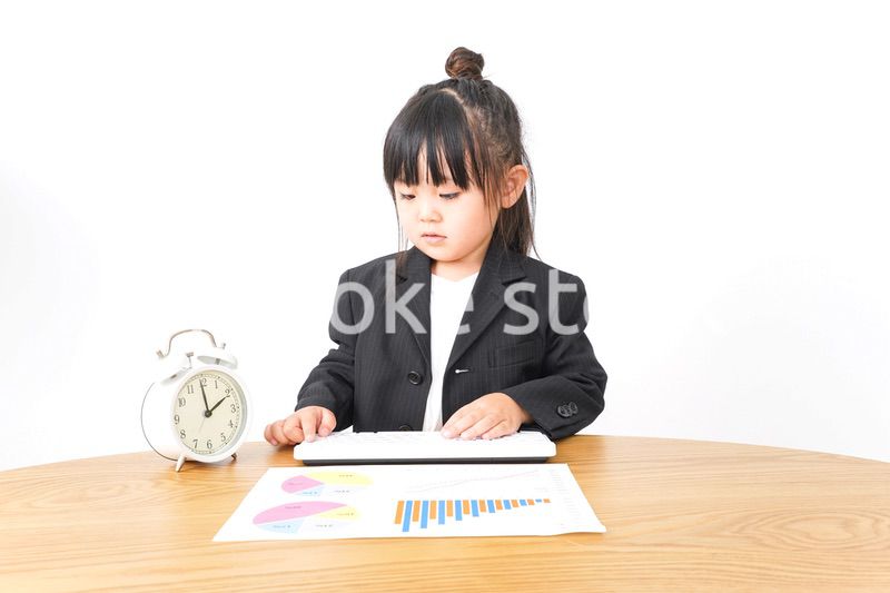 仕事をするビジネスウーマン