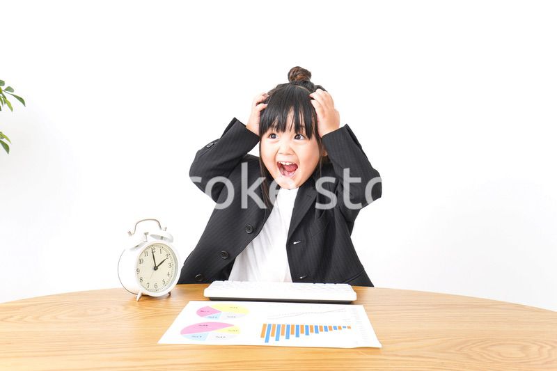 仕事をするビジネスウーマン