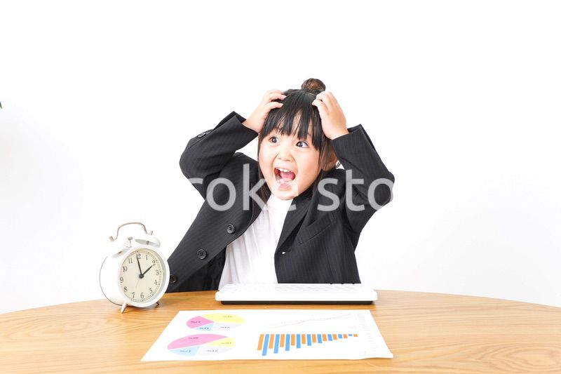 仕事をするビジネスウーマン