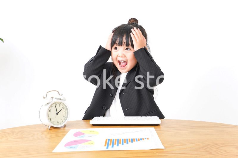 仕事をするビジネスウーマン