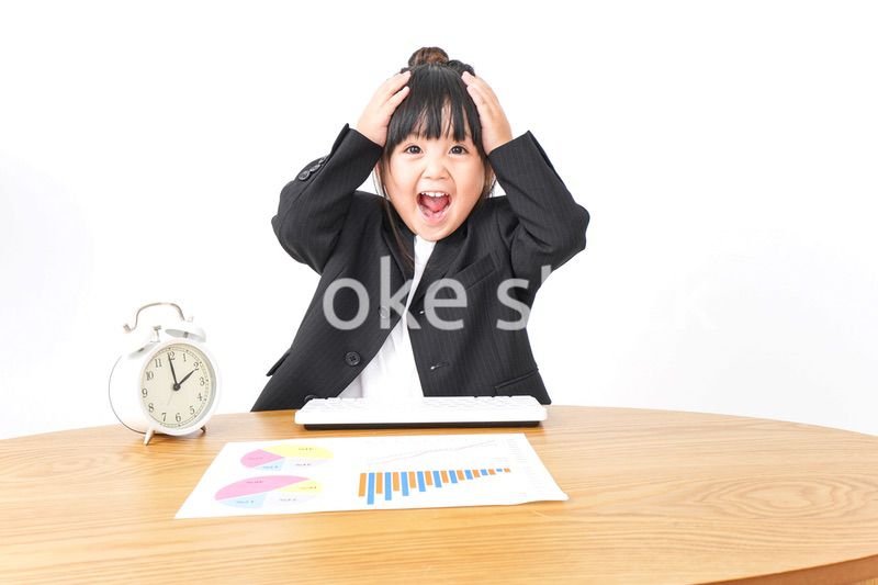 仕事をするビジネスウーマン