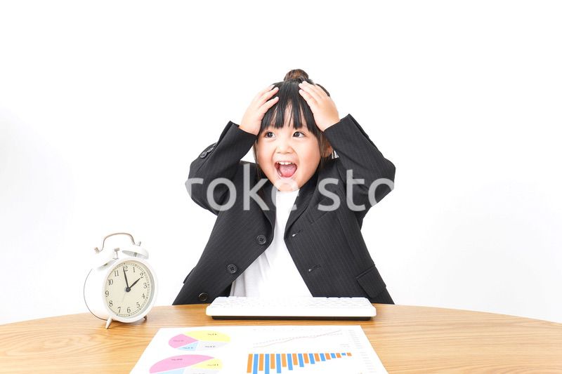 仕事をするビジネスウーマン