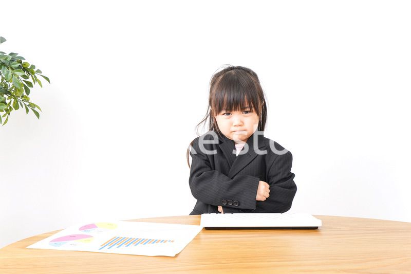 怒るビジネスウーマン