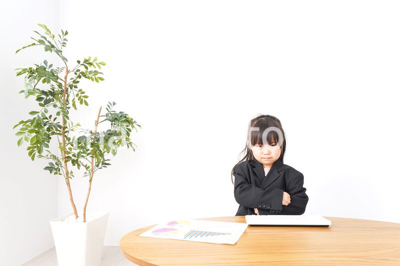 怒るビジネスウーマン