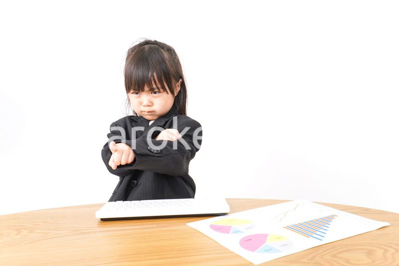 怒るビジネスウーマン