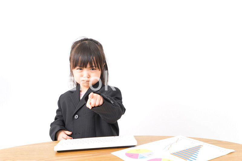 怒るビジネスウーマン