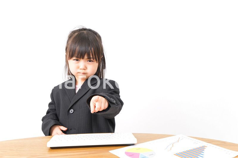 怒るビジネスウーマン