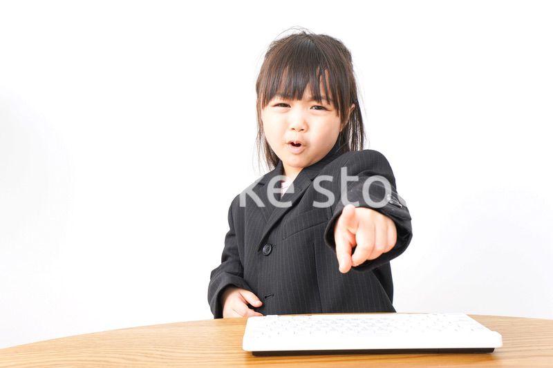 怒るビジネスウーマン