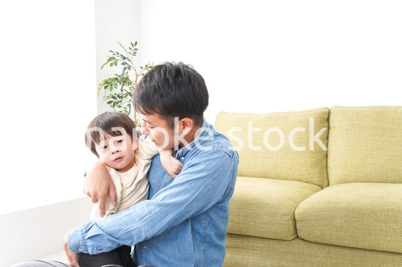 お父さんと息子・イクメン