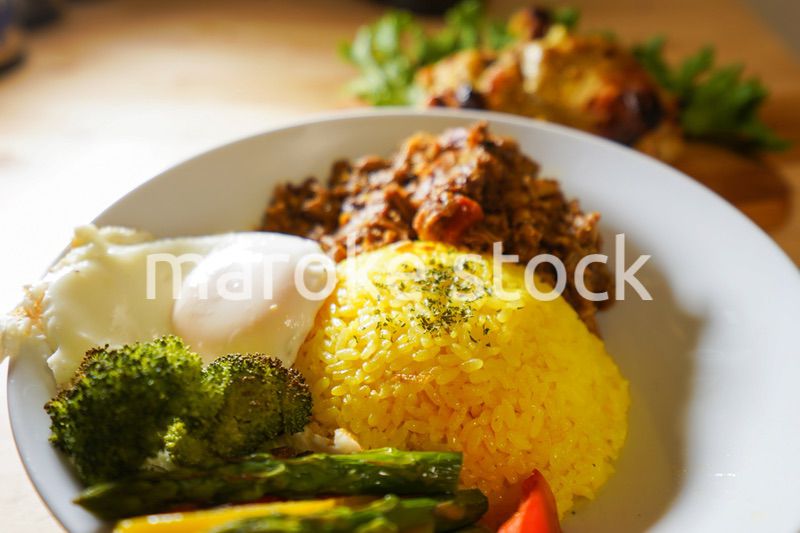 手作りのランチ