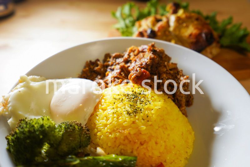 手作りのランチ