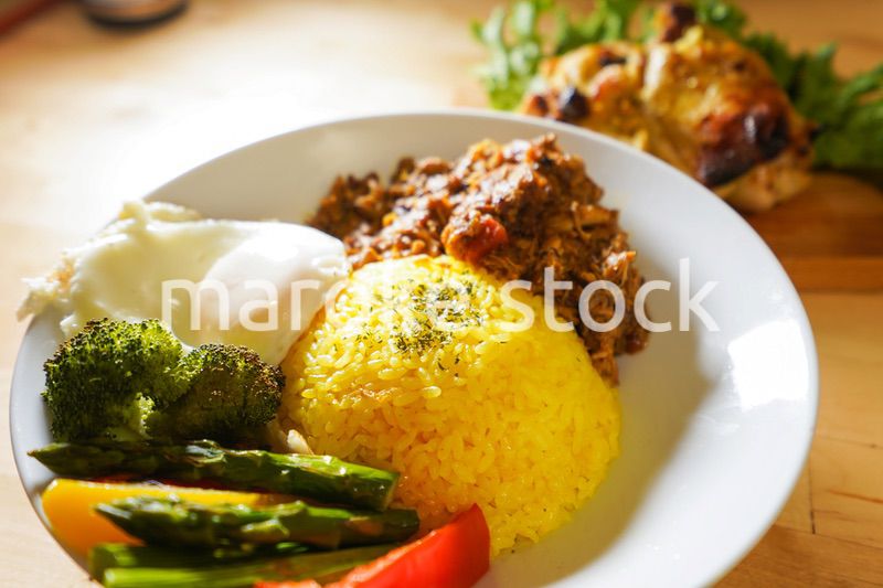 手作りのランチ