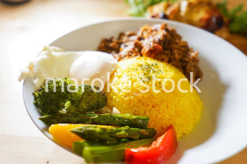 手作りのランチ