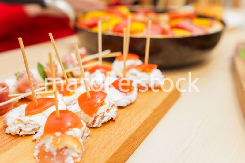 手作りのディナーパーティ