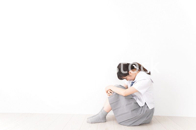 Young student having trouble