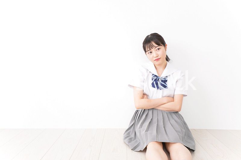 Young student having trouble