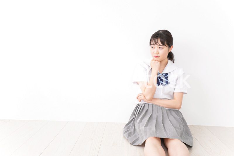 Young student having trouble