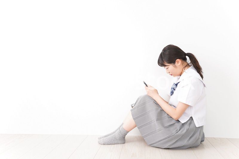 Young student having trouble