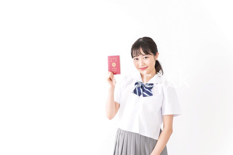 Young student study abroad