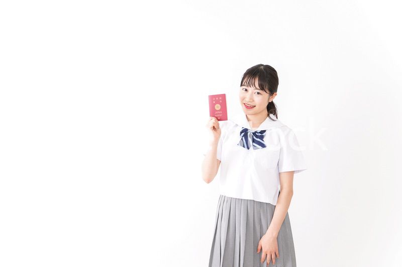 Young student study abroad