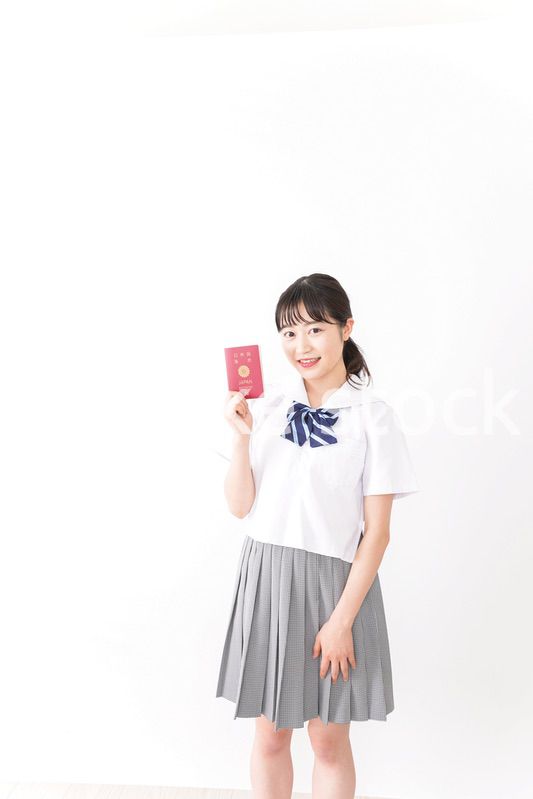 Young student study abroad