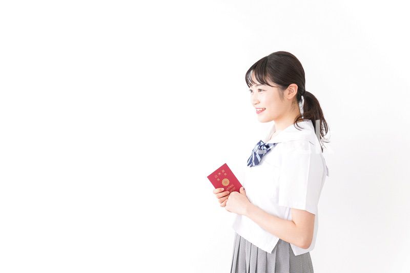 Young student study abroad