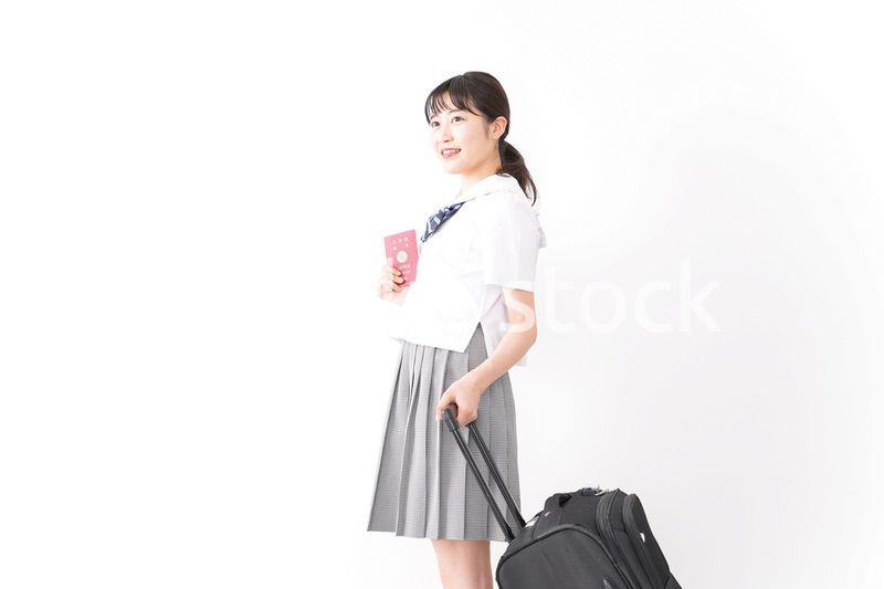 Young student study abroad