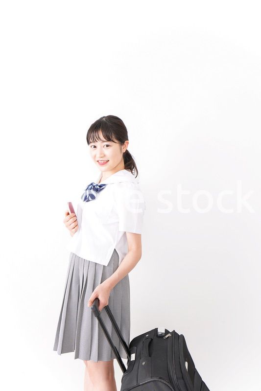 Young student study abroad