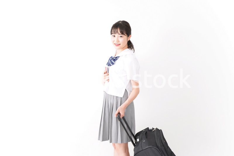 Young student study abroad