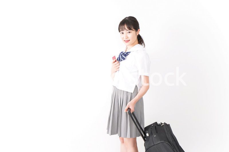 Young student study abroad