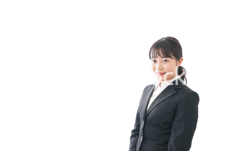 笑顔のビジネスウーマン