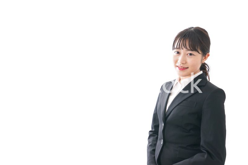 笑顔のビジネスウーマン