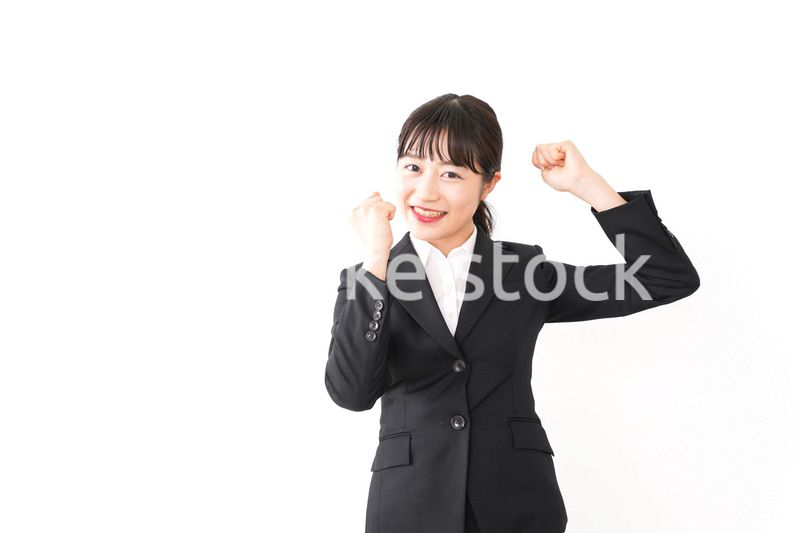 笑顔のビジネスウーマン