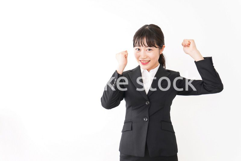 笑顔のビジネスウーマン