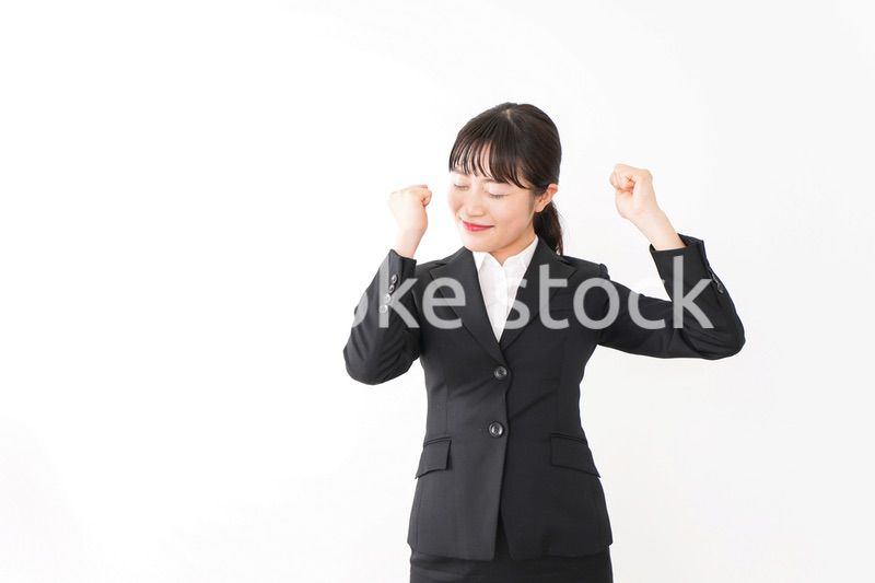 笑顔のビジネスウーマン