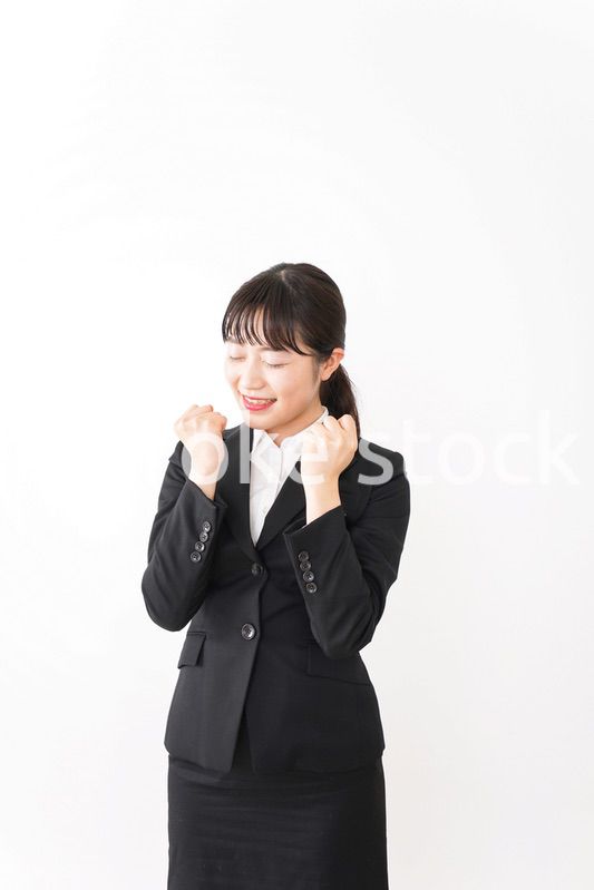 笑顔のビジネスウーマン