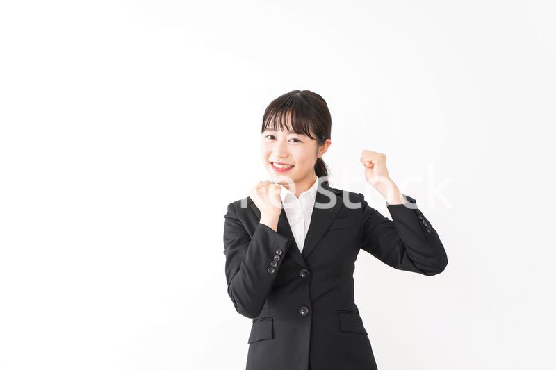 笑顔のビジネスウーマン