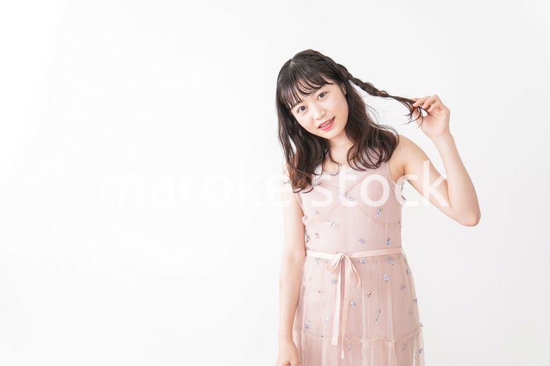 若い女性ポートレート