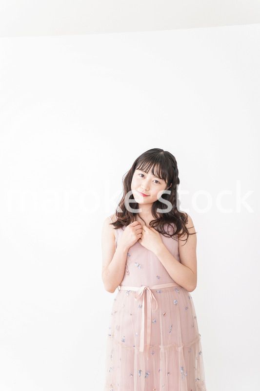 若い女性ポートレート