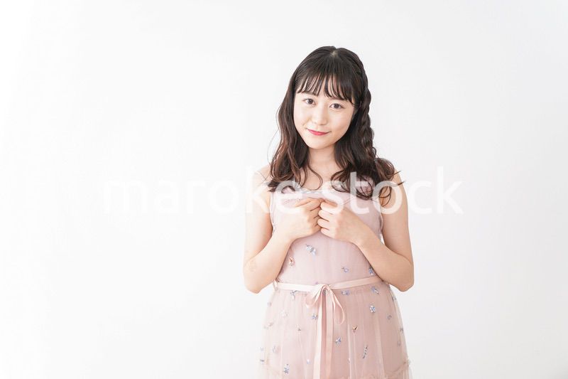 若い女性ポートレート