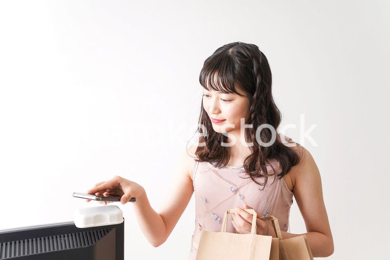 キャッシュレス・スマホ決済・クレジットカード決済イメージ