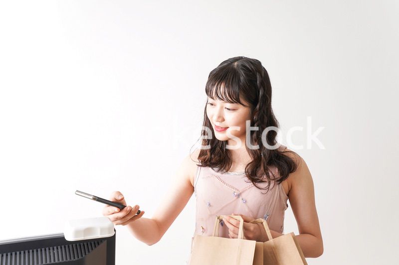 キャッシュレス・スマホ決済・クレジットカード決済イメージ