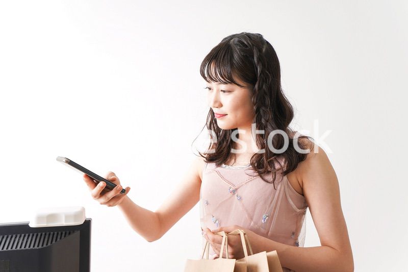 キャッシュレス・スマホ決済・クレジットカード決済イメージ