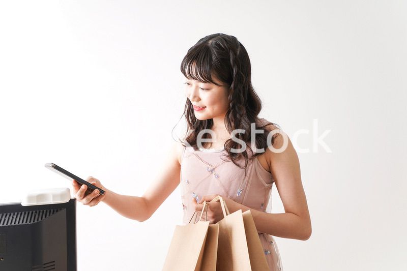 キャッシュレス・スマホ決済・クレジットカード決済イメージ