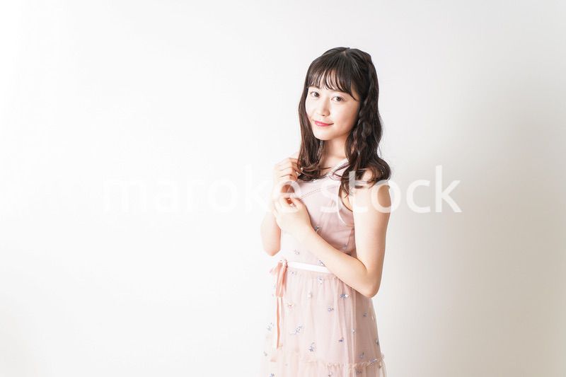 若い女性ポートレート