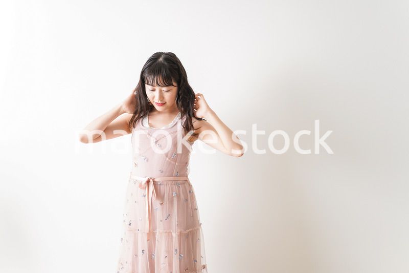 若い女性ポートレート